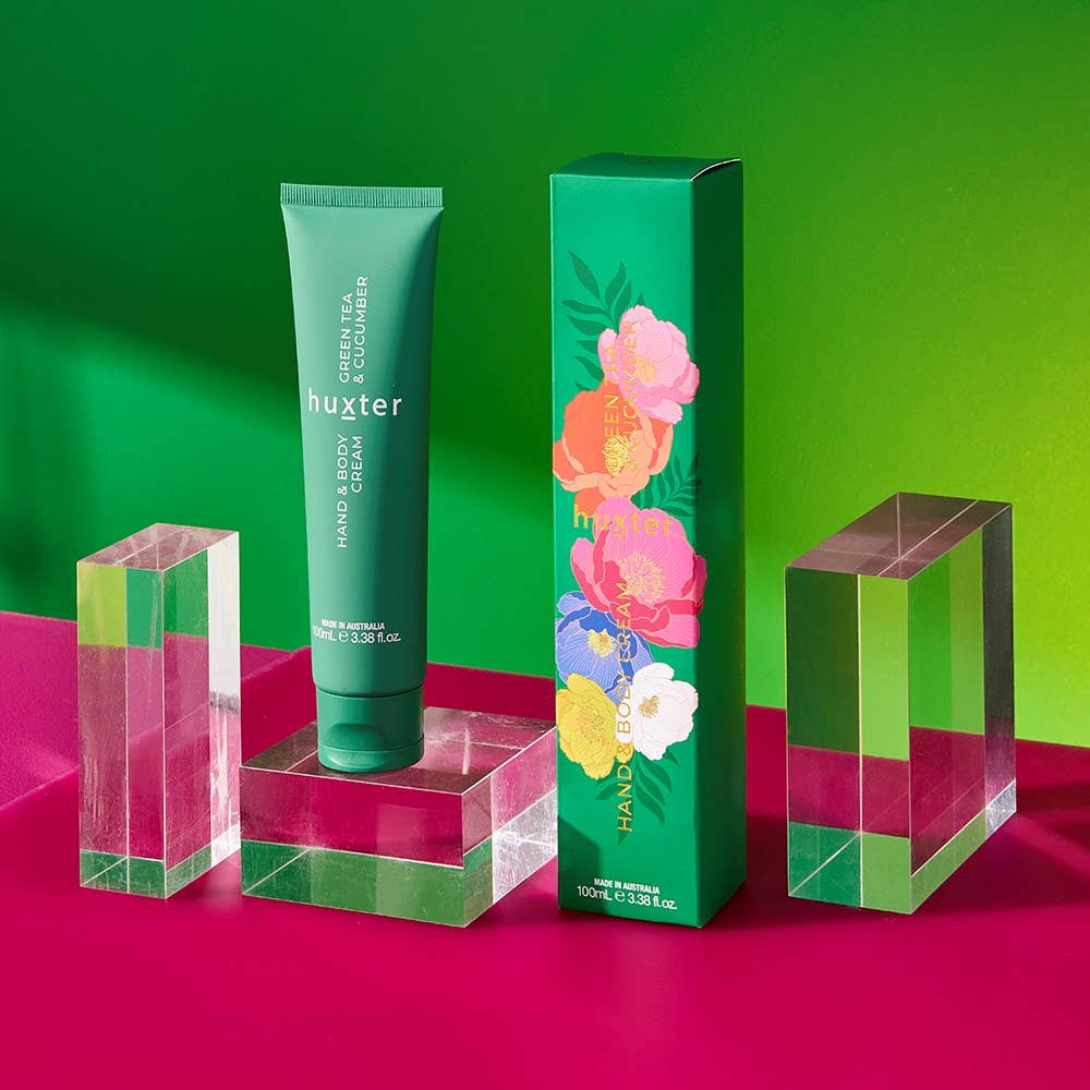 Hand & Body Cream 100ml  | Green Tea & Cucumber