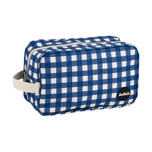 Travel Bag Blue Check