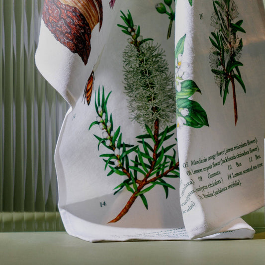 Terra Botanica Tea Towel by Koala eco