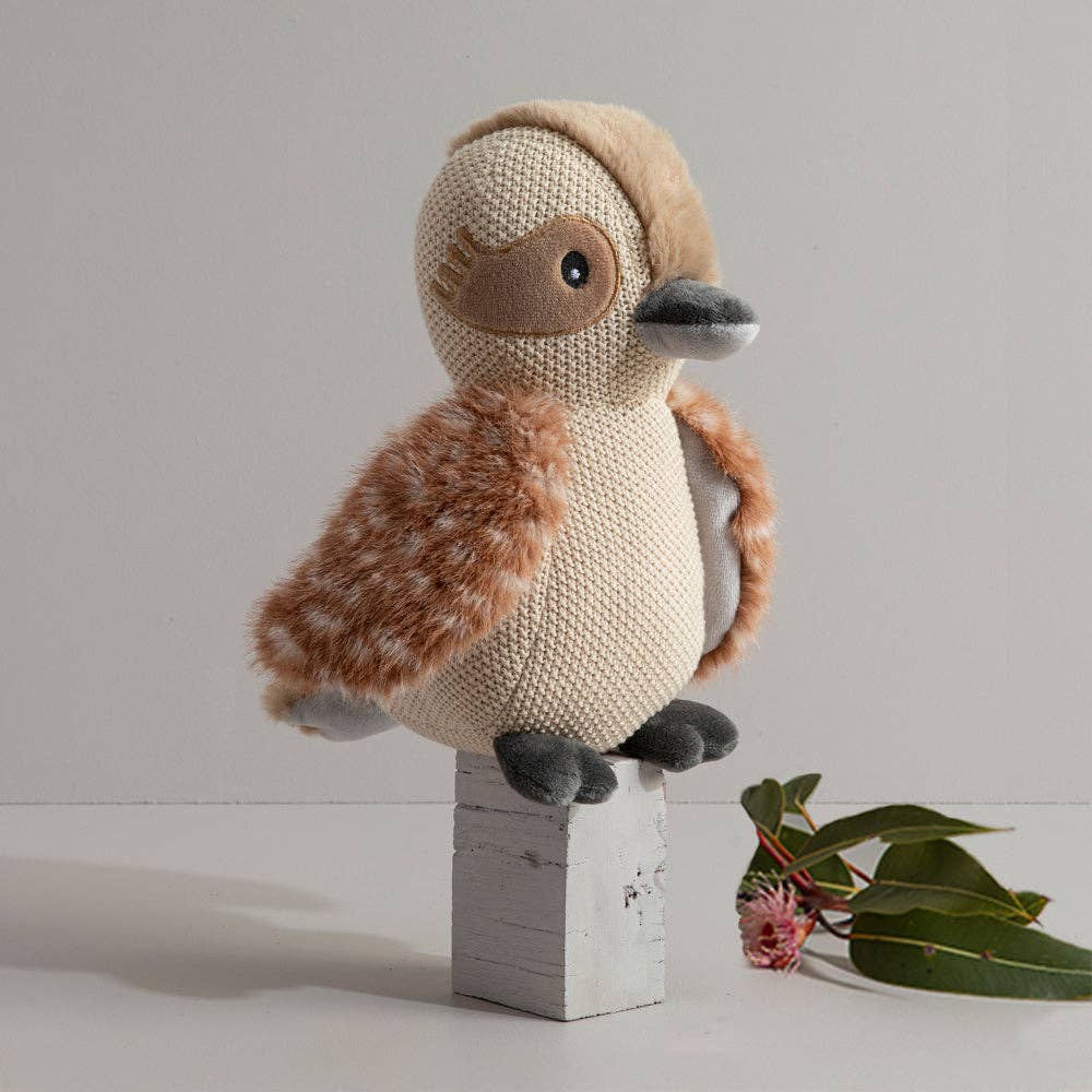 Knitted Toy - Kenny the Kookaburra