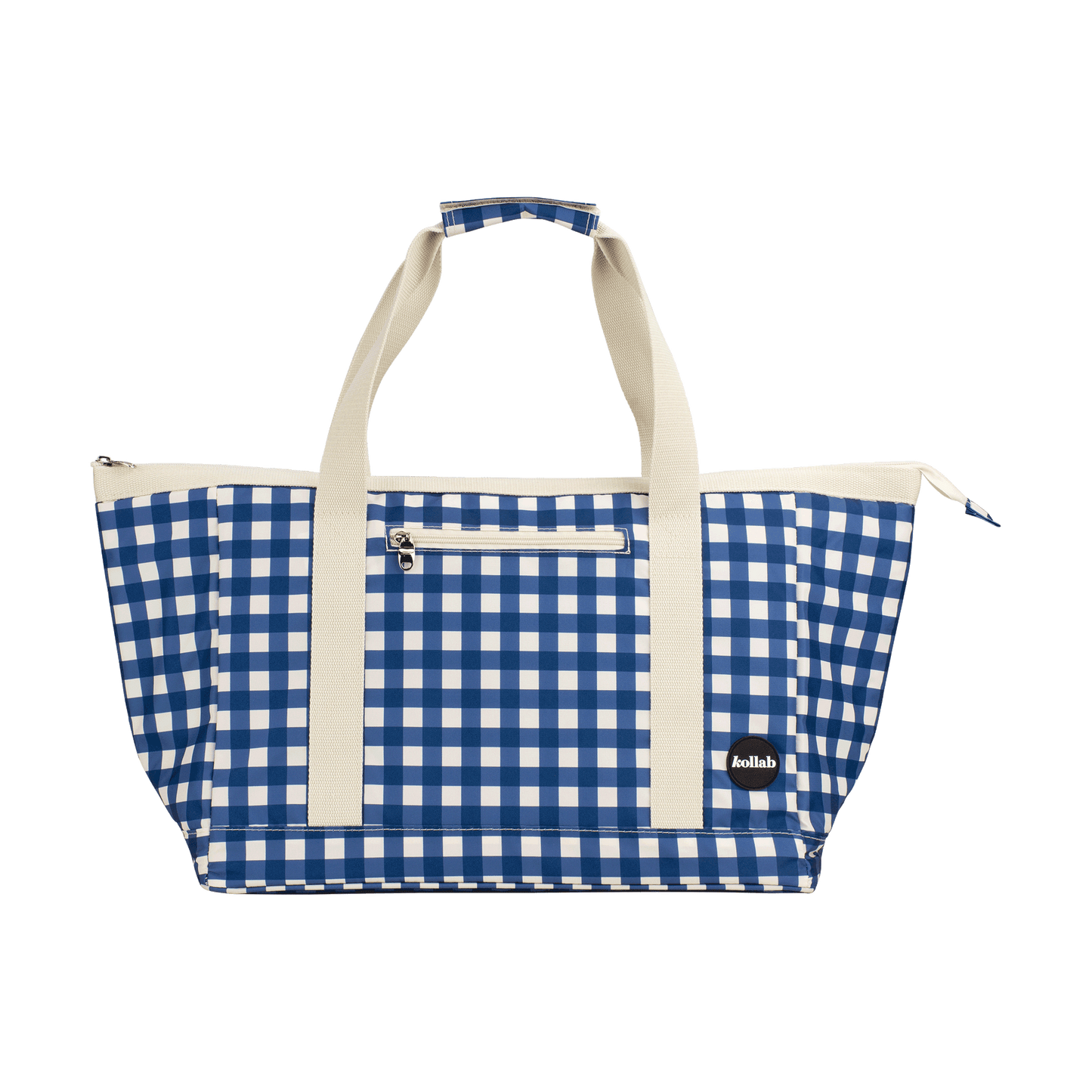 Tote Bag Blue Check
