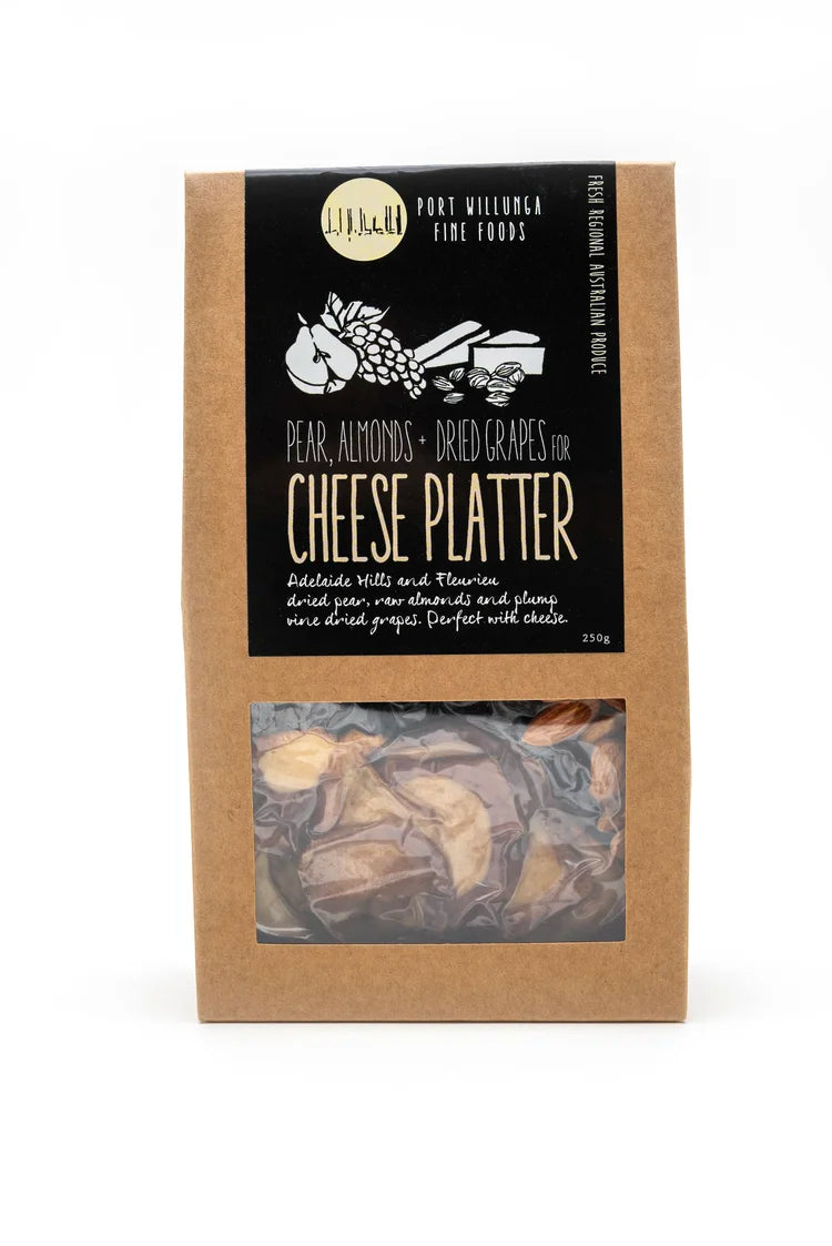 Pear Almond and Dried Grapes