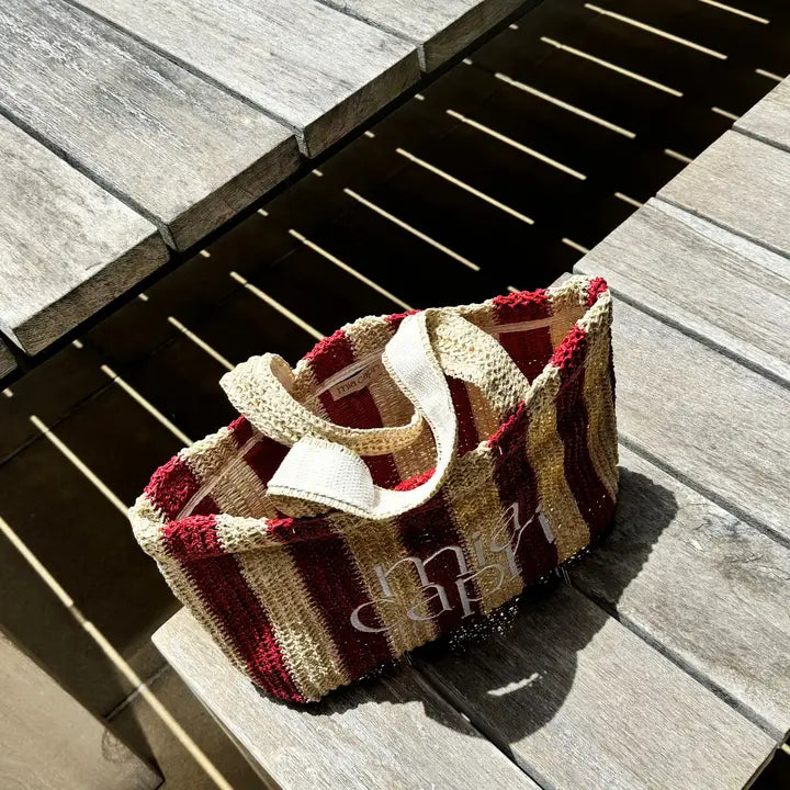 Mia Capri Striped Bag