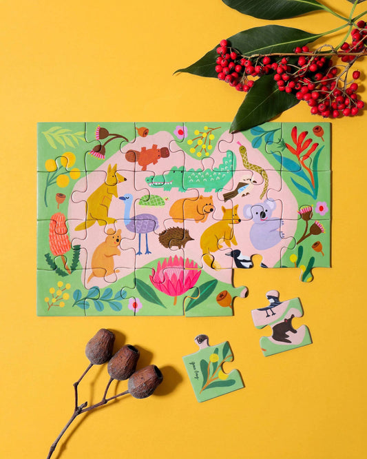 24 Piece Kids Puzzle - G'day Yay