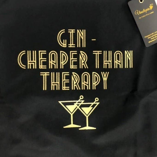 Gin Cheaper than Therapy Apron