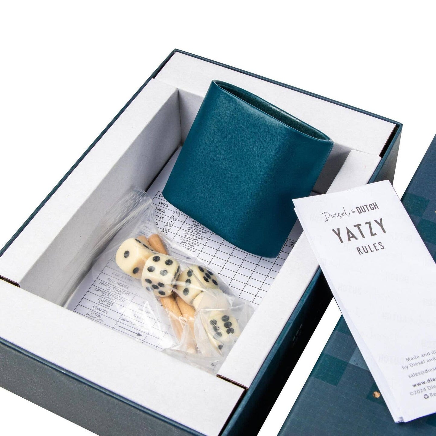 Diesel and DUTCH Yatzy Dice Game