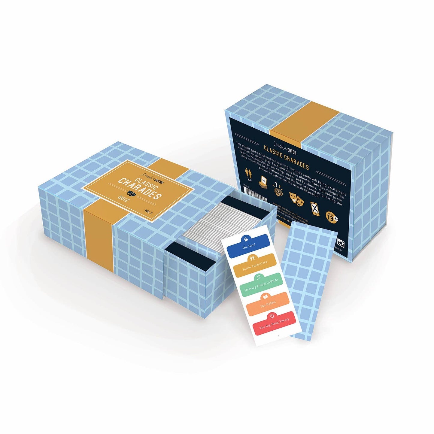 Classic Charades Trivia Box