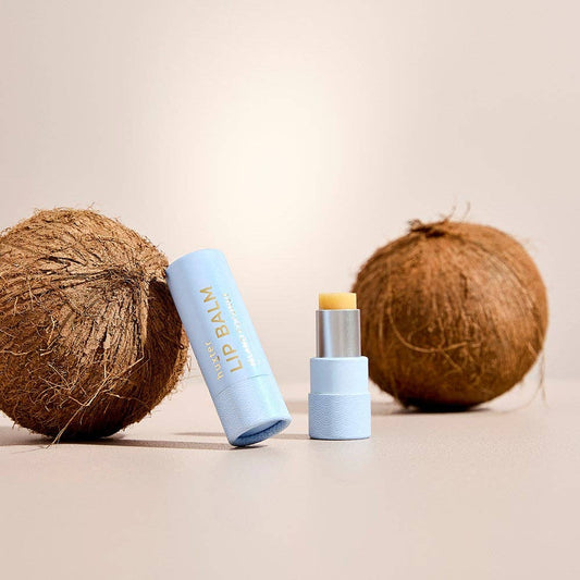 Vegan Lip Balm - Island Coconut - Pale Blue - 9gm