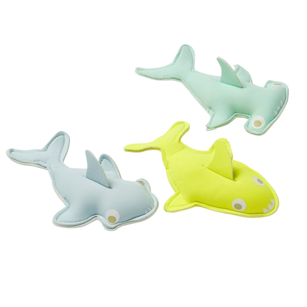 Salty the Shark Dive Buddies Aqua Neon