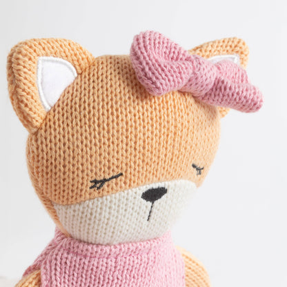 Knitted Animal Toy- Frankie the Fox