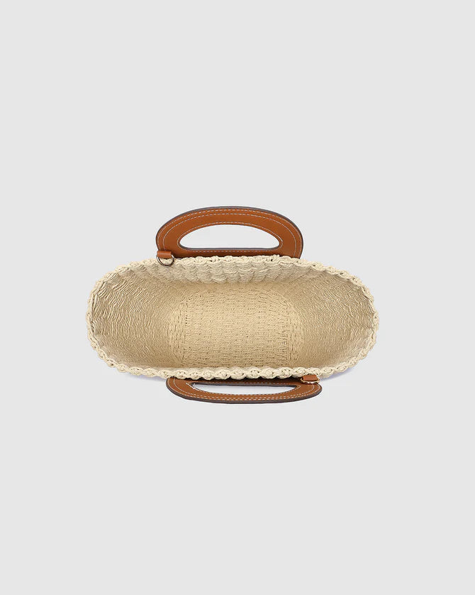 Avoca Basket Bag Tan