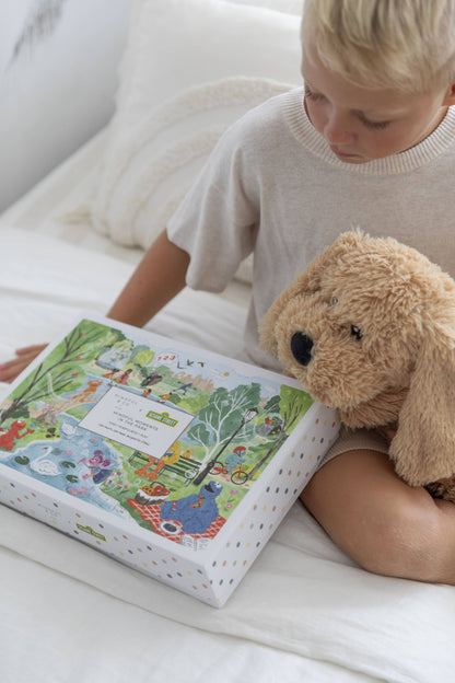 Mindful Moments with Sesame Street Floor Puzzle