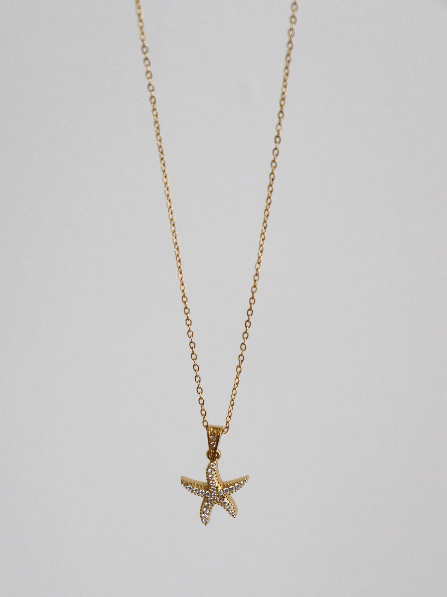 Selene Starfish 18K Gold Plated Necklace