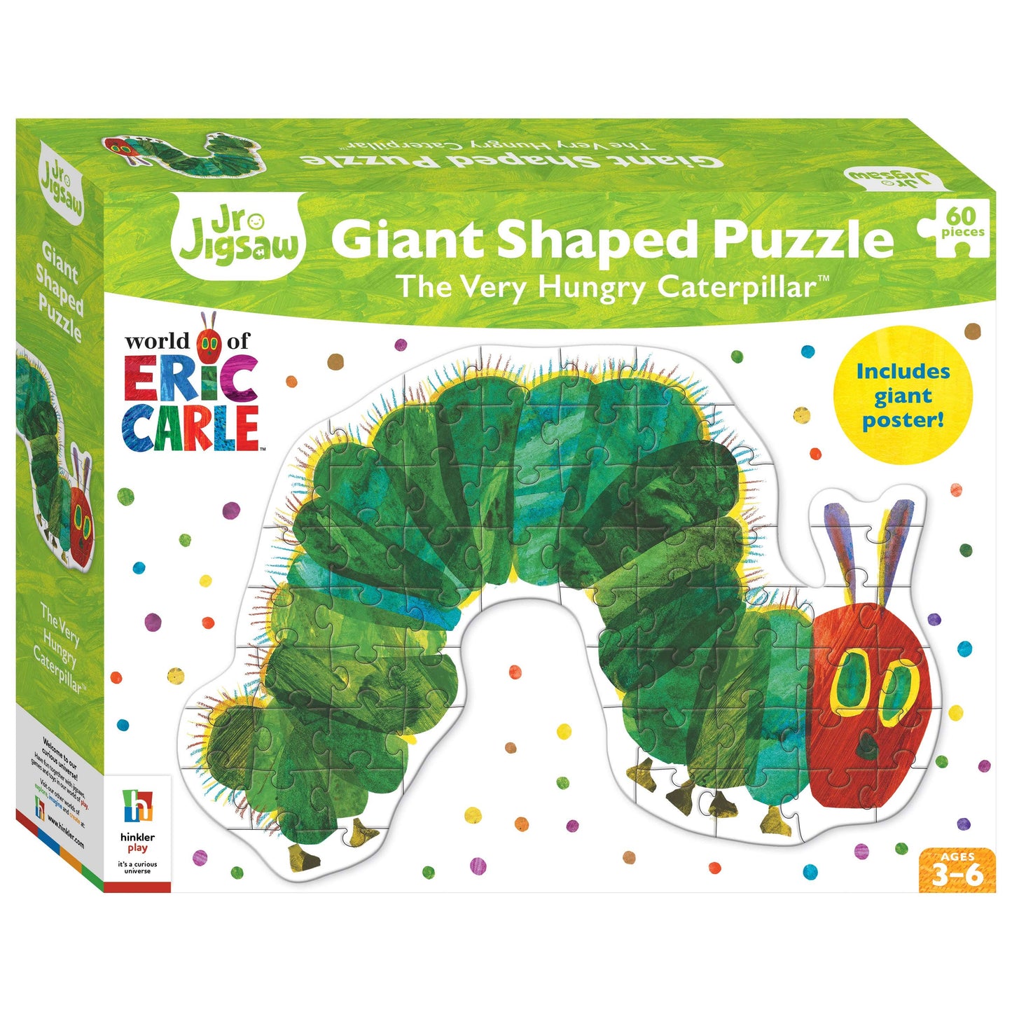Shaped Floor Hungry Caterpillar Puzzle