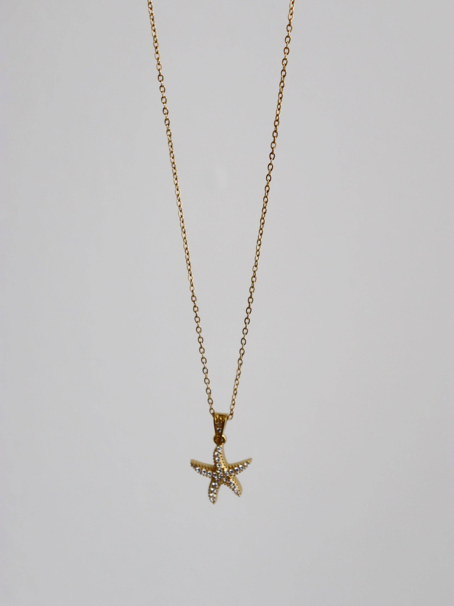Selene Starfish 18K Gold Plated Necklace