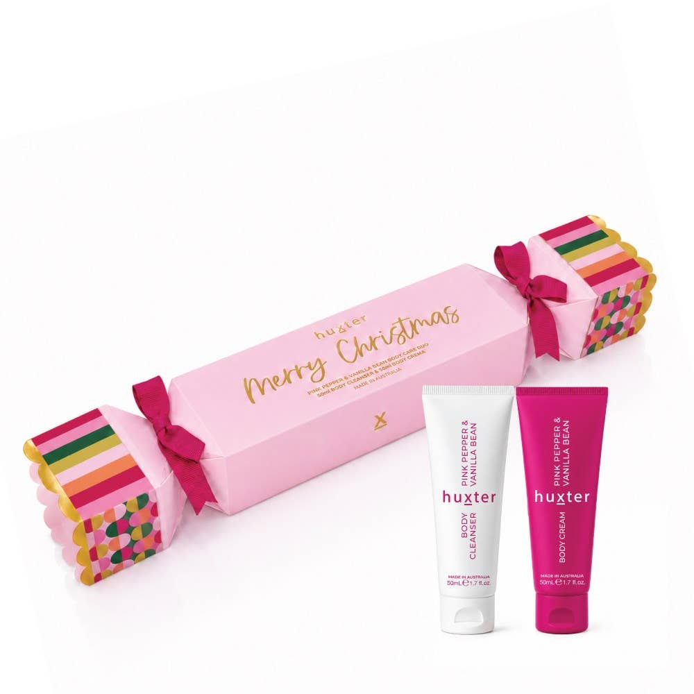 Body Care Duo Bon Bon -- Pink Pepper & Vanilla Bean