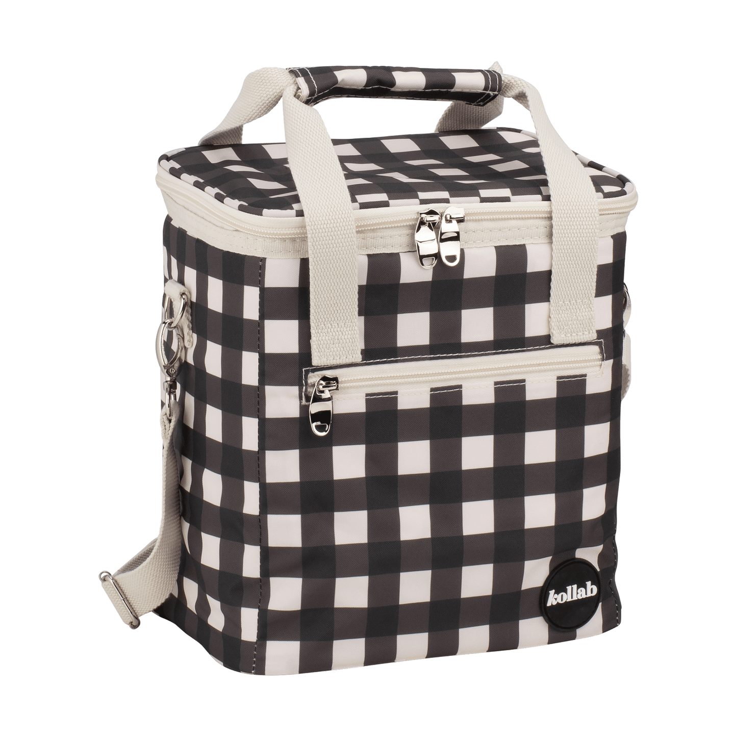 Mini Cooler Black Check