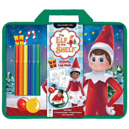 Kaleidoscope Elf on the Shelf Lap Desk