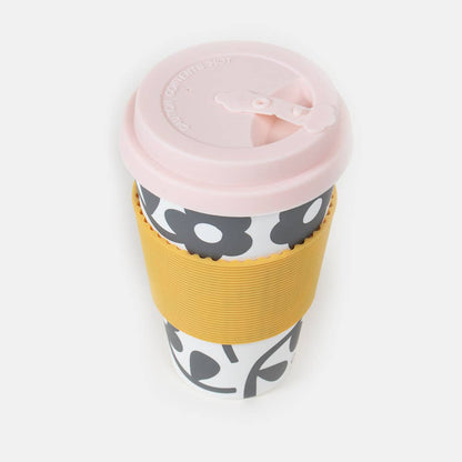 Coffee Cup mono flower