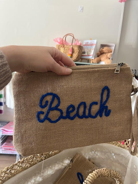 Beach Clutch / Make Up Bag SALE
