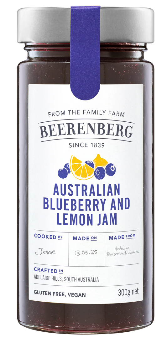 Australian Blueberry & Lemon Jam