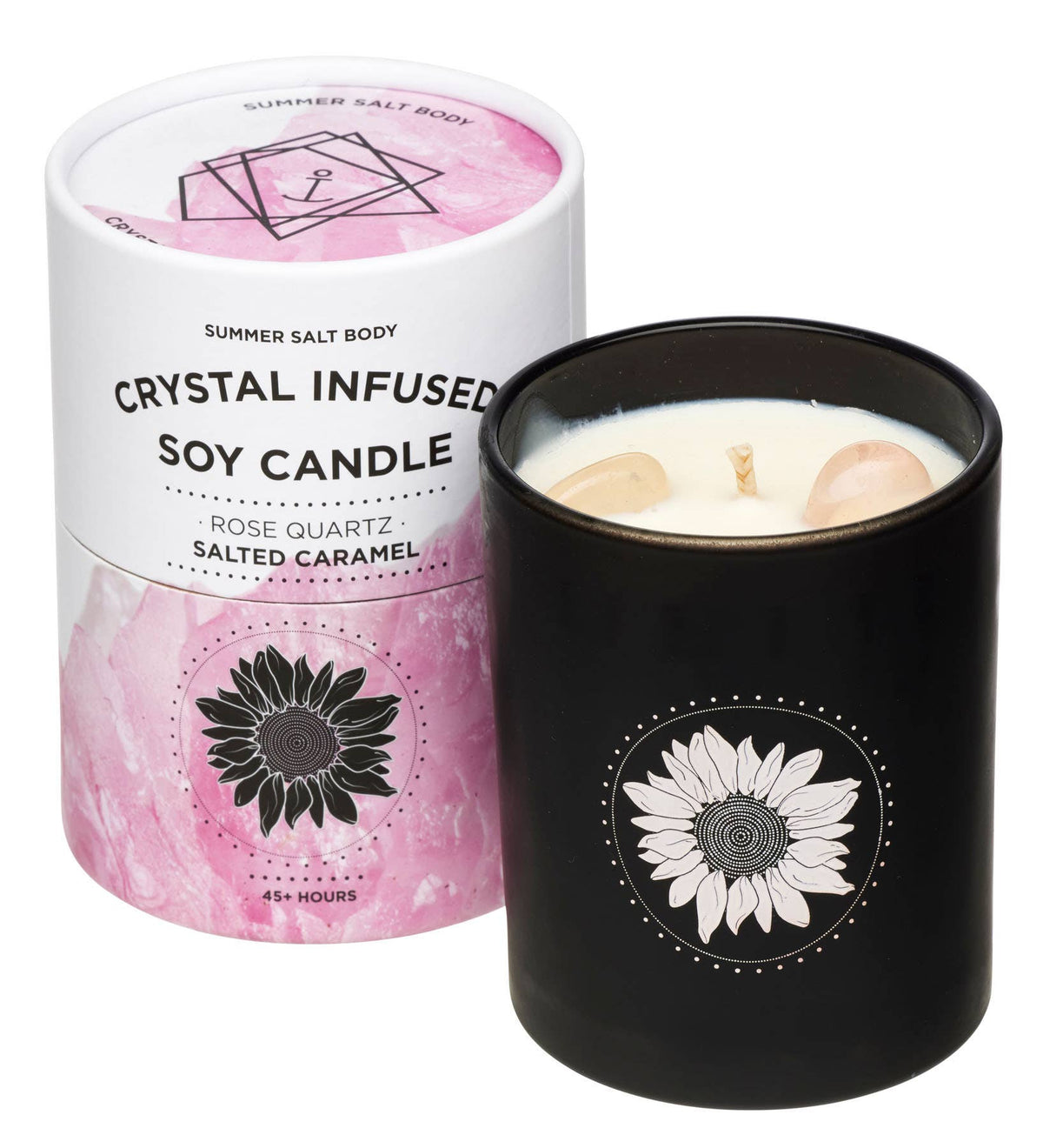 Rose Quartz x Salted Caramel Candle