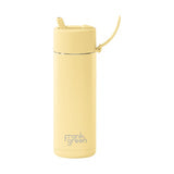 Reusable Bottle Buttermilk with Flip Straw Lid