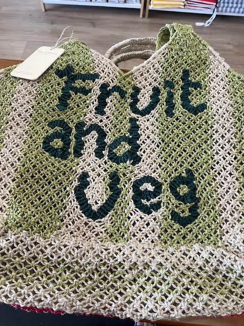 Drew fuit and Veg Jute Bag