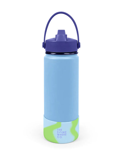 Stainless Steel Reusable Bottle Swirl 500ml