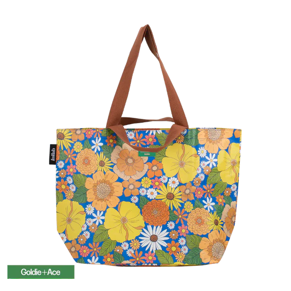 Shopper Tote Goldie + Ace x Kollab Zoe Floral
