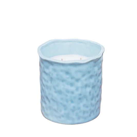 Large Iris & English Rose Candle