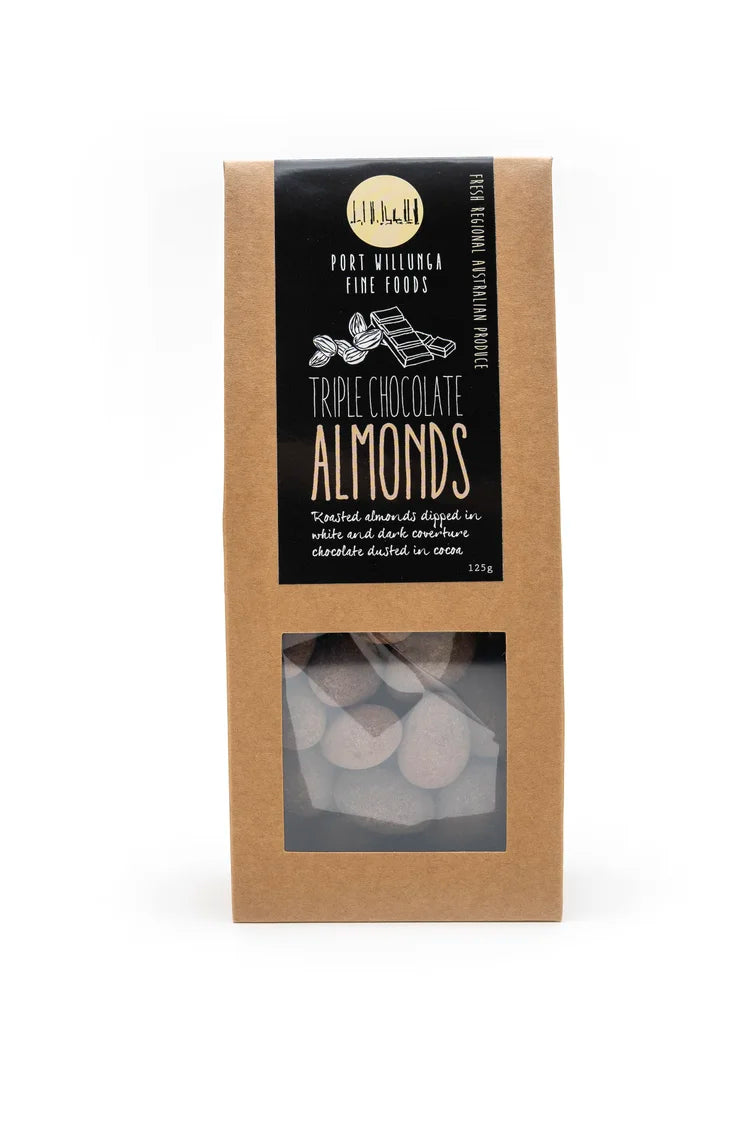 Triple Chocolate Almonds