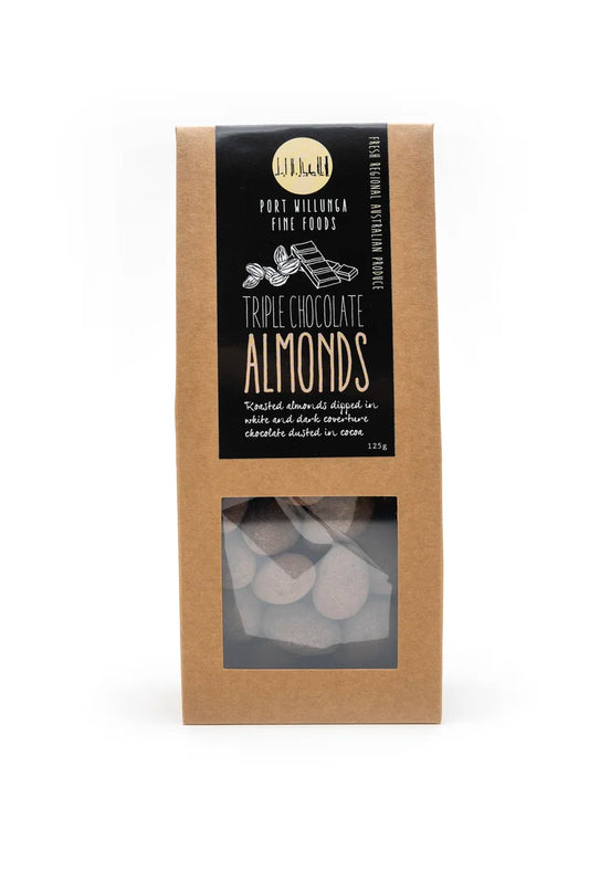 Triple Chocolate Almonds