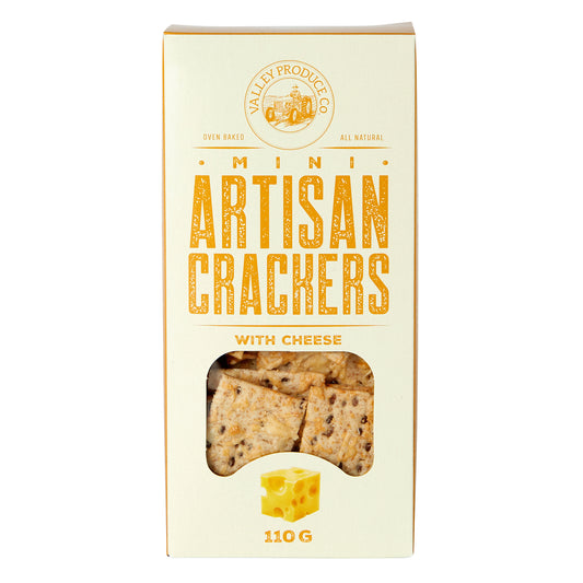 Artisan Crackers with Cheese