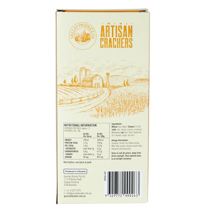 Artisan Crackers with Cheese