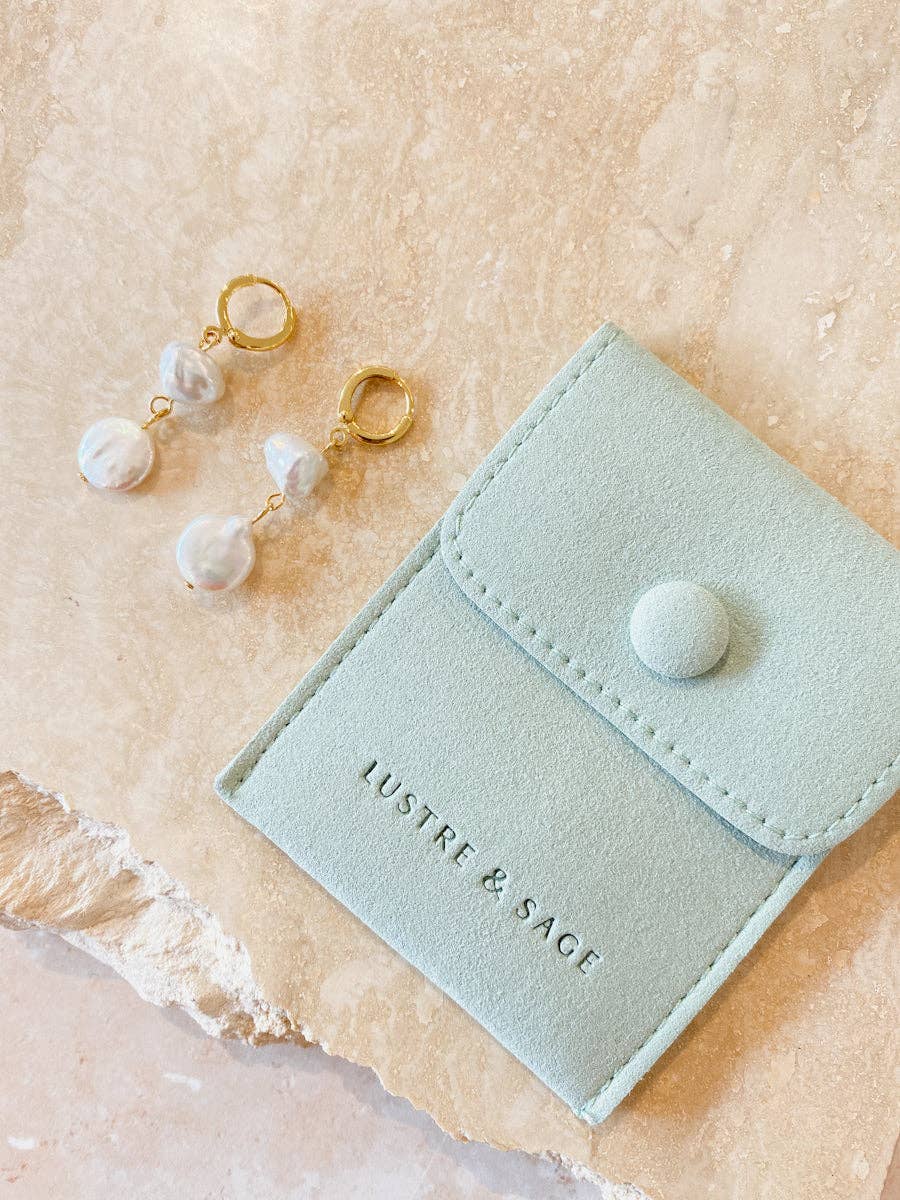 Earrings Pearl 18K Gold Plated