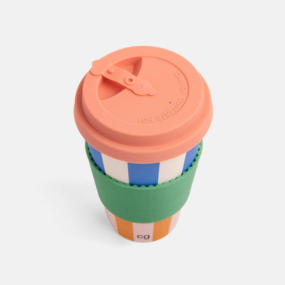 Coffee Cup  multi stripe