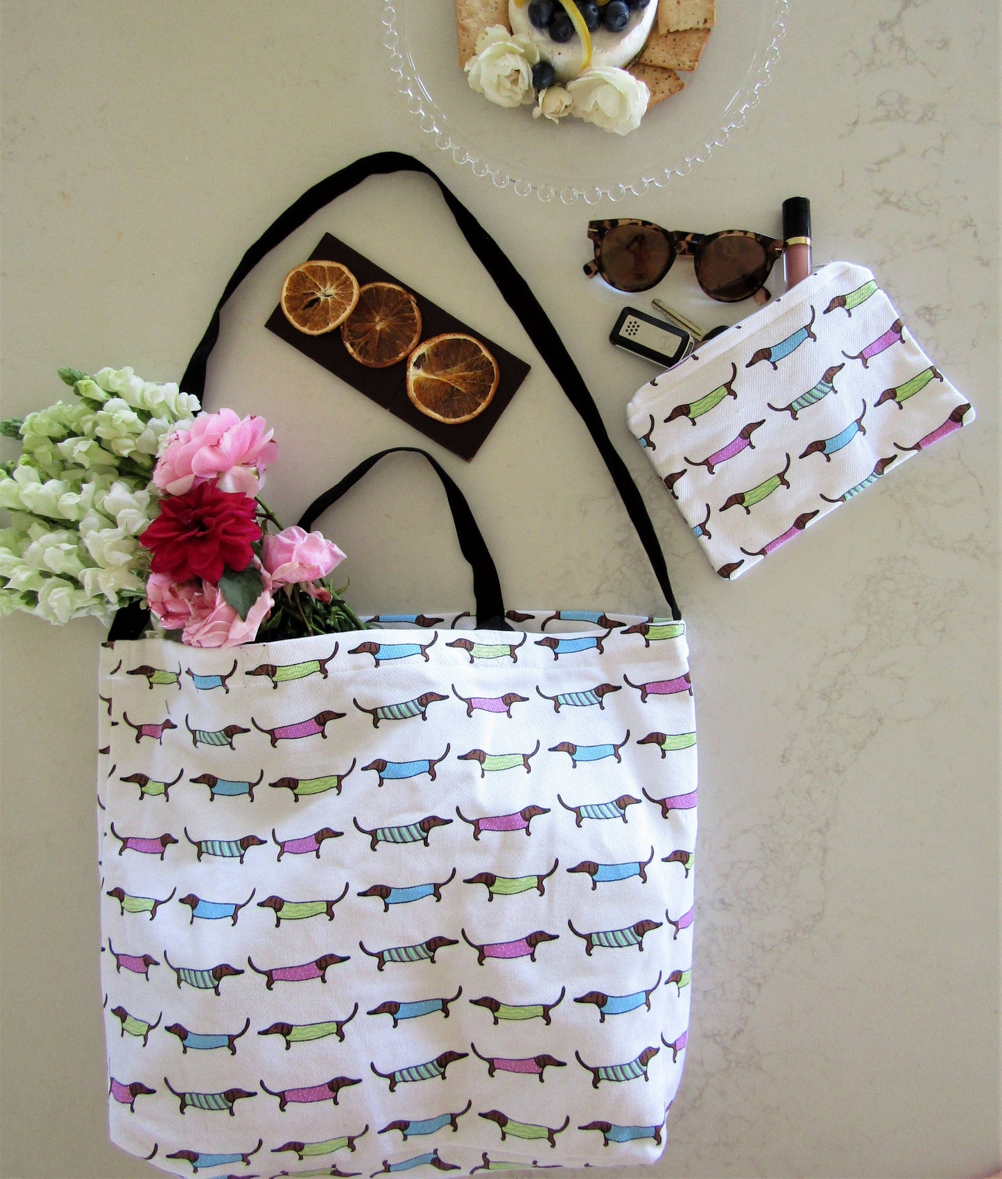 Zip Pouch - Sausage Dogs
