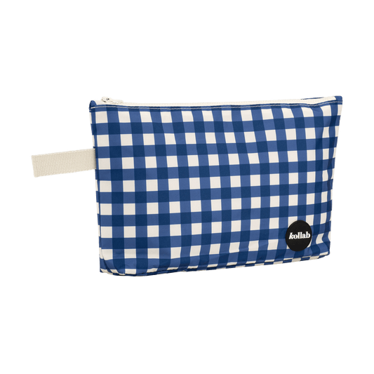 Wet Bag Blue Check