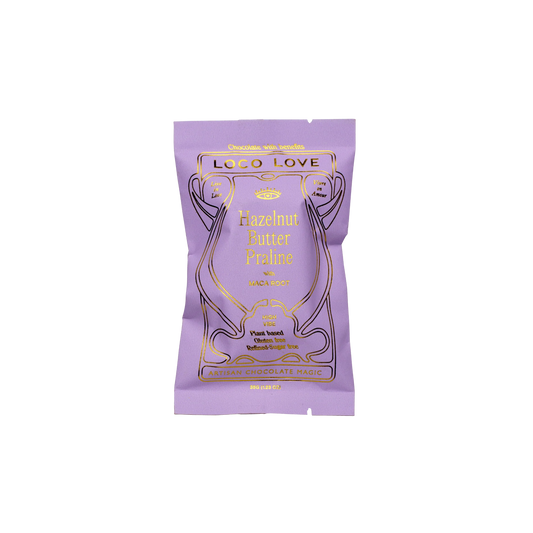 Hazelnut Butter Praline with Maca Root