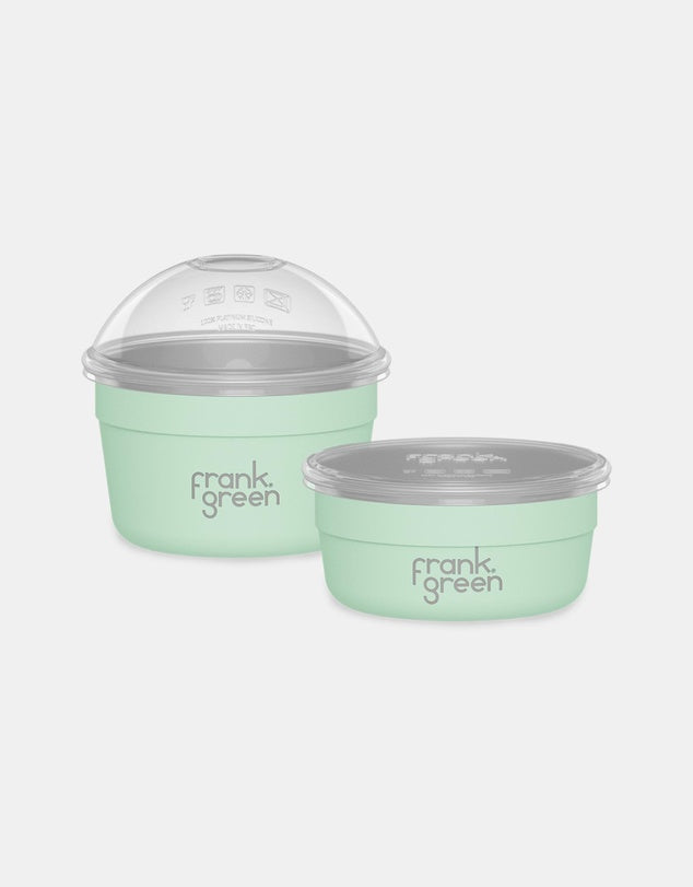 Frank Green To Go Bowl Duo Pack – Stainless Steel Lunch Bowls