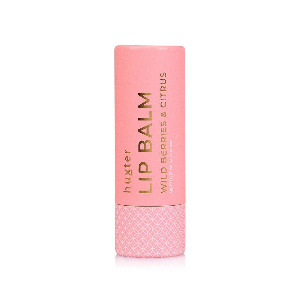 Vegan Lip Balm - Wild Berries & Citrus - Pale Pink - 9gm