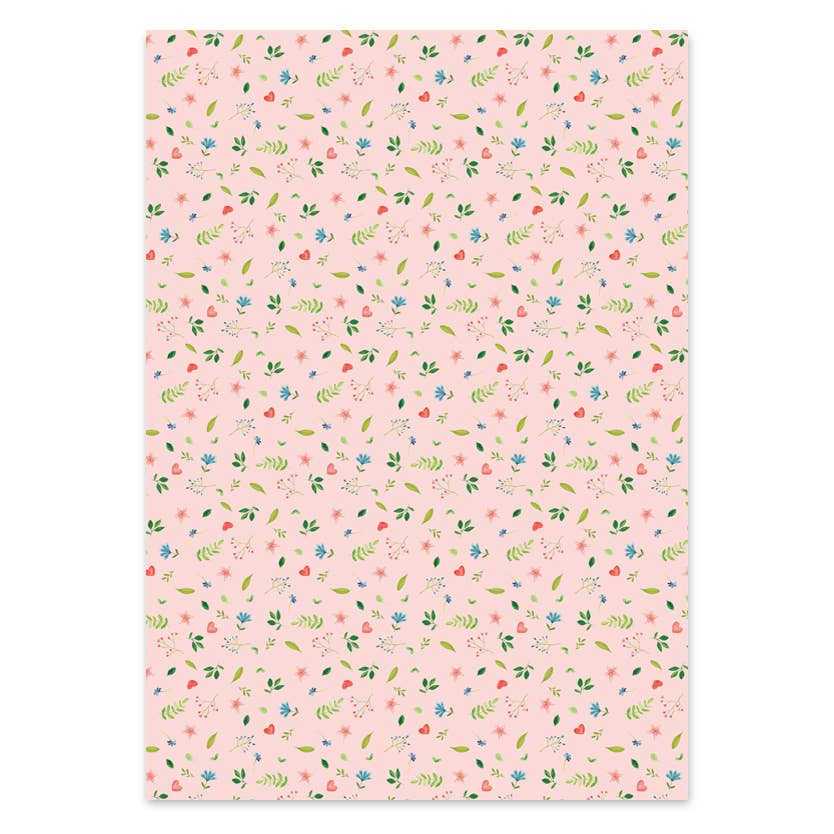 With Love - Wrapping Paper Sheets