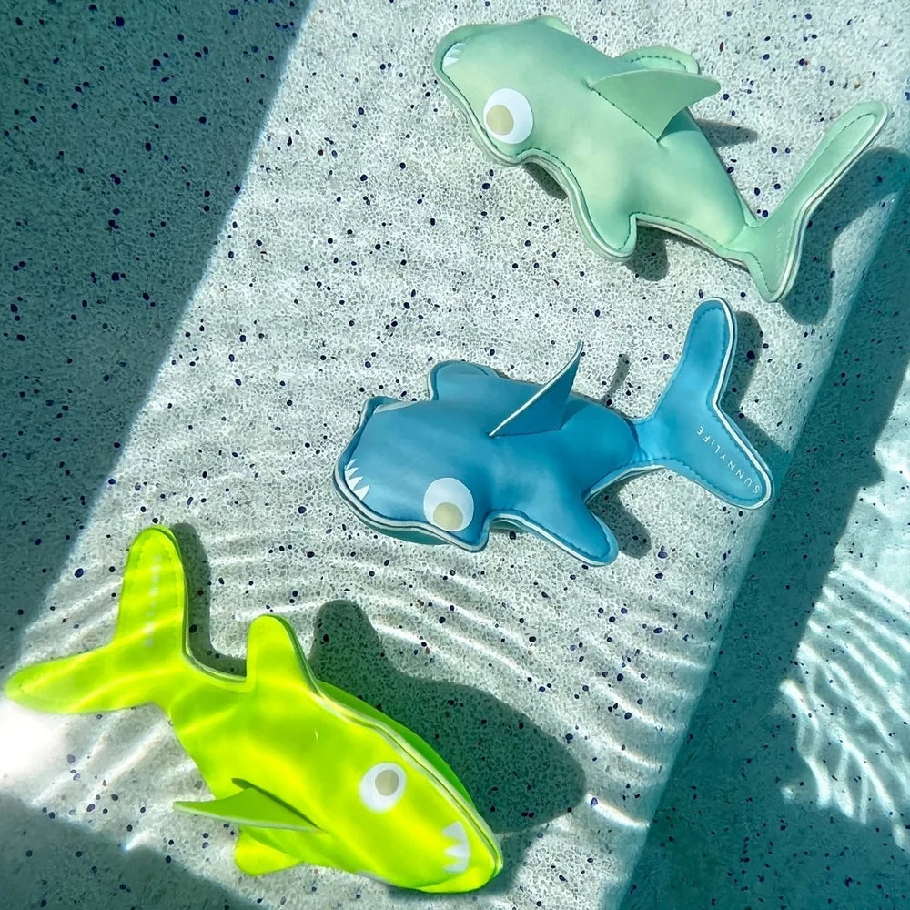 Salty the Shark Dive Buddies Aqua Neon