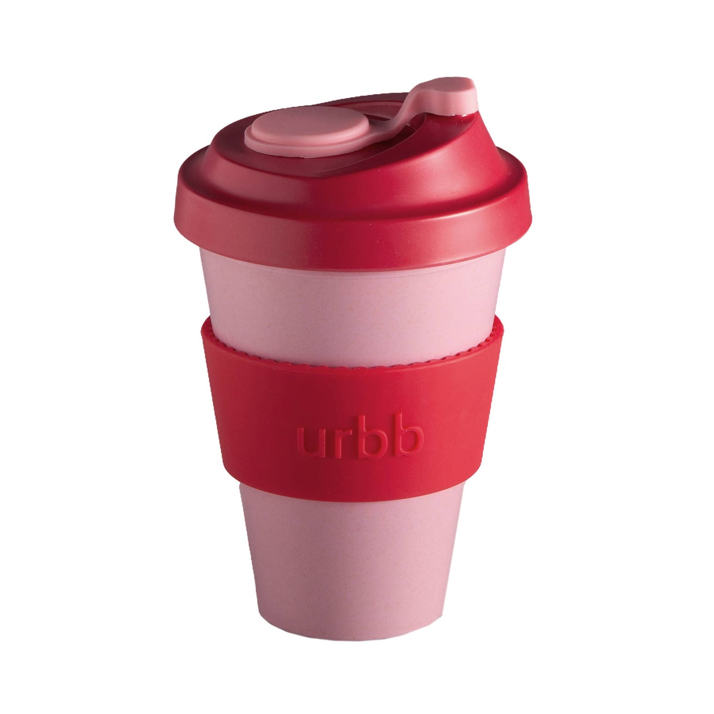 Cherry + Blush Bamboo Coffee Cup