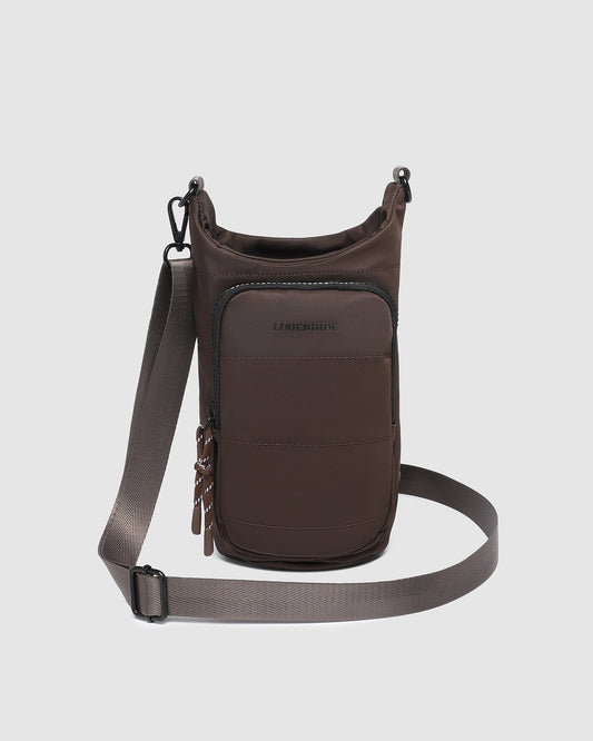 Miami Water Bottle Bag - Chocolate
